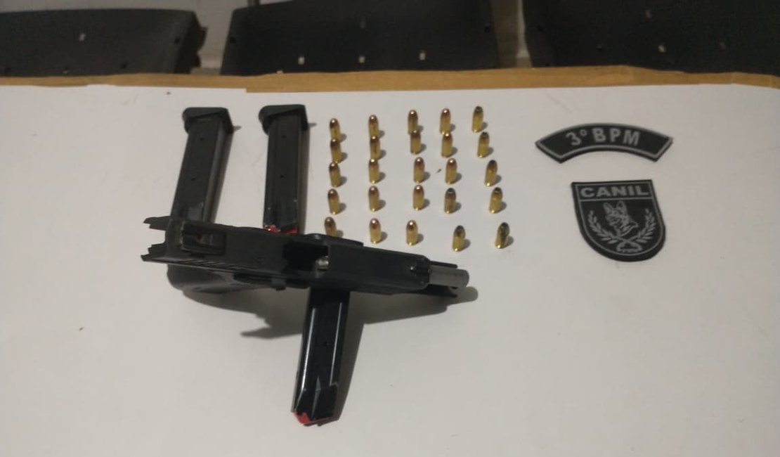 Ex-vereador de Arapiraca colide em veículo de PM e tenta efetuar disparos; homem foi preso em flagrante