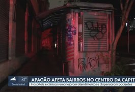 Apagão de 10 horas afeta 35 mil moradores e hospitais no Centro de SP