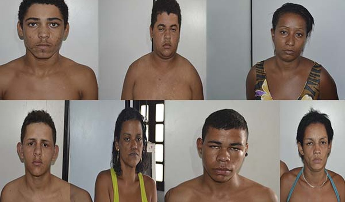 Nove pessoas são presas em Teotônio Vilela
