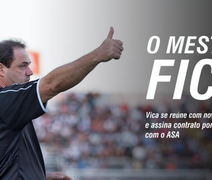 Vica se reúne com nova diretoria e assina contrato por dois anos com o ASA
