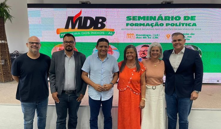 Convenção do MDB para anunciar oficialmente Tia Júlia a candidata a prefeita de Palmeira dos Índios ocorre dia 4 de agosto