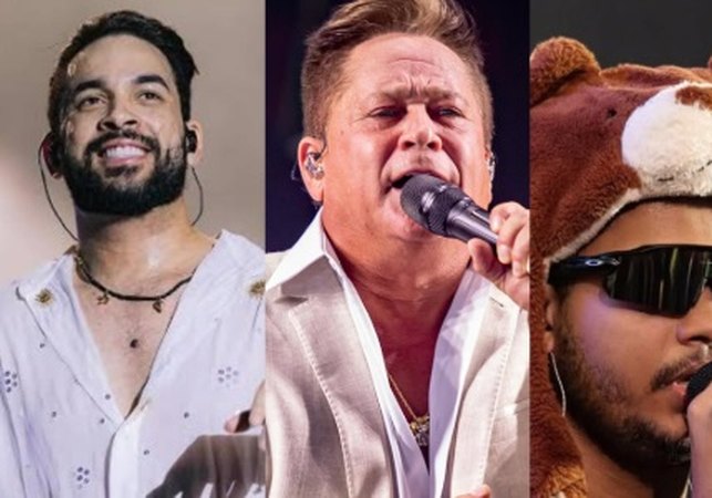 Henry Freitas, Mikael Santos e Leonardo podem integrar programação do São João de Arapiraca 2026