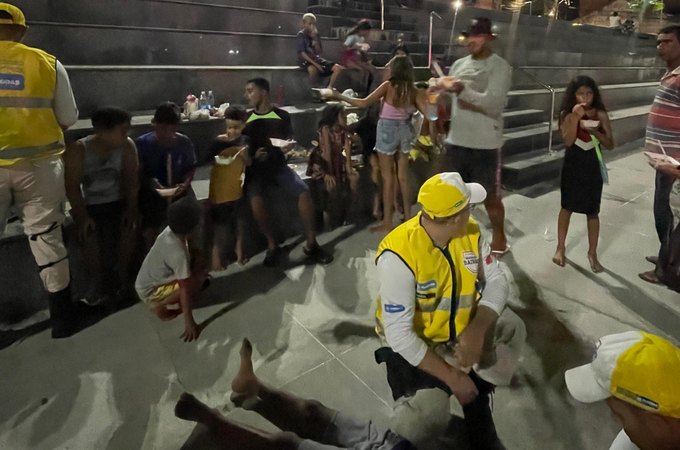 Ronda no Bairro socorre crianças, vítimas de acidente de trânsito e queda