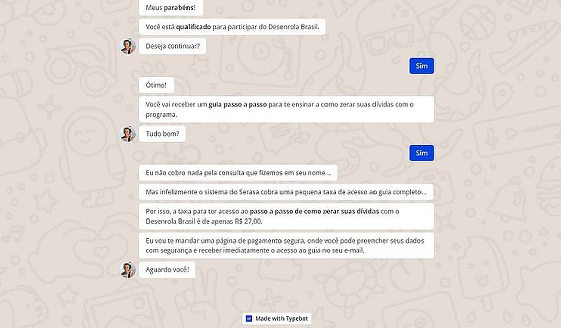 Alerta: golpistas distribuem links falsos do Desenrola Brasil no Facebook e WhatsApp