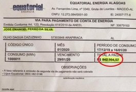 Equatorial afirma que corrigiu conta de energia com valor excessivo de arapiraquense