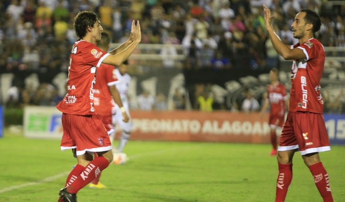 CRB segura pressão, elimina ASA e reedita final do Alagoano contra o Hulk