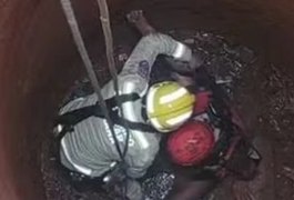 Homem cai em poço sem água com cerca de seis metros de profundidade em São Sebastião