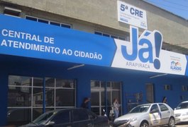 Já! Arapiraca suspenderá atendimento nesta terça-feira (02)