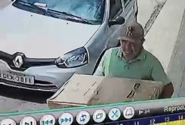 Vídeos mostram ação e rosto do homem que está furtando vários hotéis e pousadas no interior de Alagoas