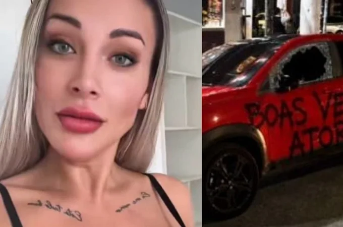 VÍDEO: Andressa Urach destrói carro e apartamento após descobrir que marido produz conteúdo adulto: 'Quebrei mesmo'