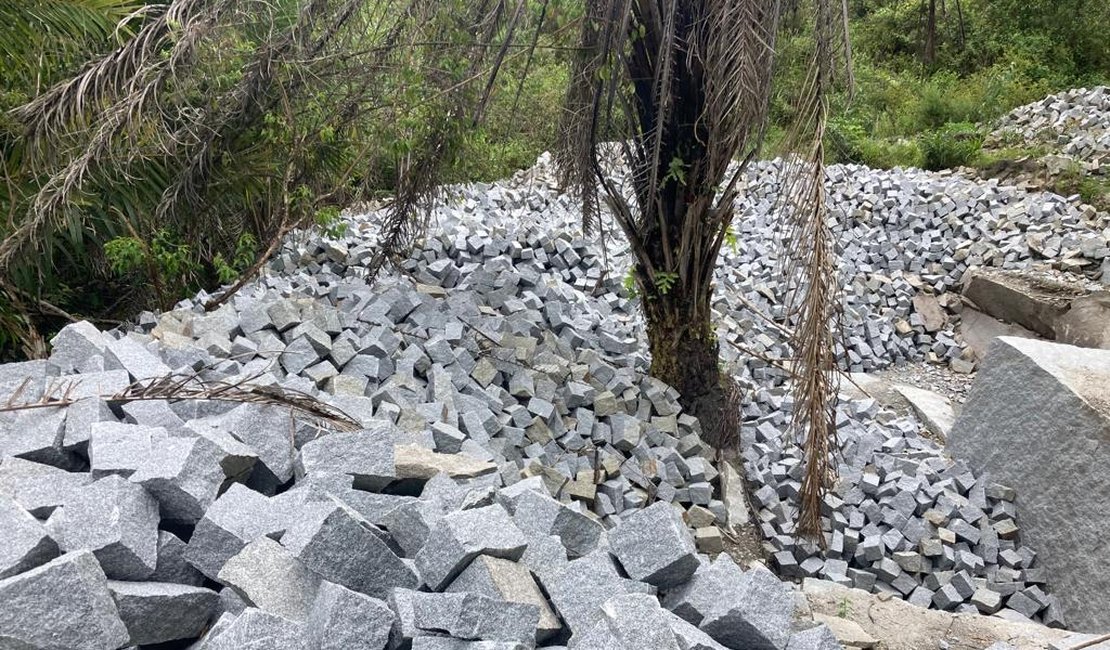 Operação integrada em Alagoas coíbe extração legal de minérios na terra indígena Wassu-cocal