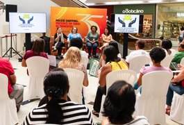 Rodas de Conversa em shopping de Maceió discutem com a população prevenção e posvenção do suicídio