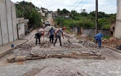 Trabalho realizado em parceria com o Governo de Alagoas recupera estradas e pontes