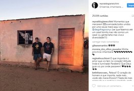 Ator Gianecchini publica foto com modelo alagoano e postagem gera polêmica