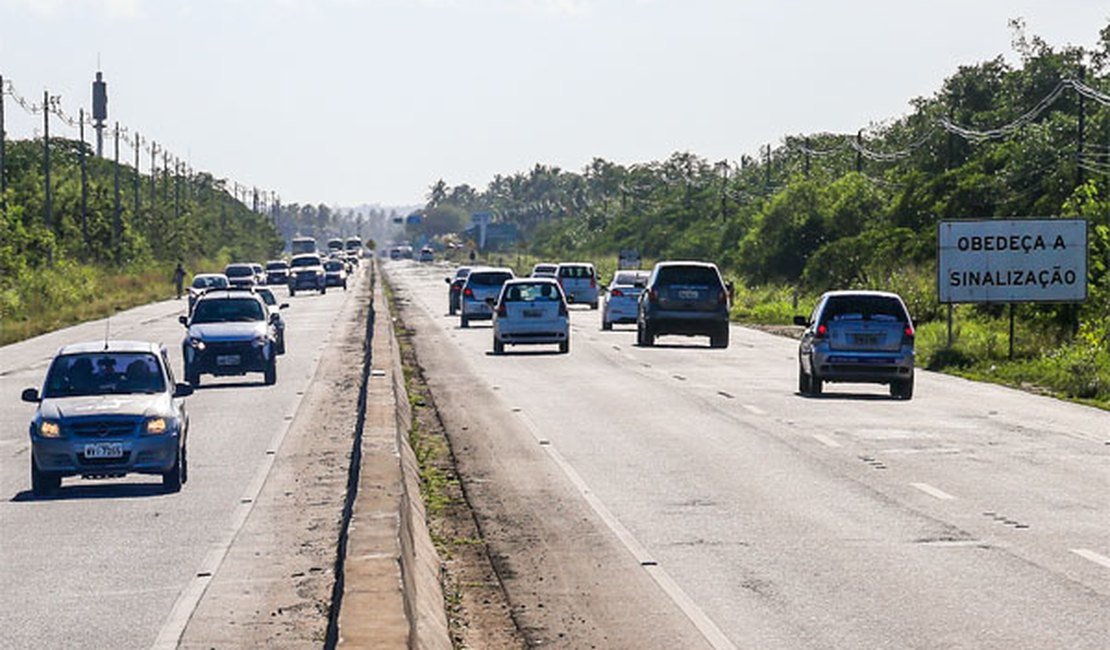Retorno do feriado de Natal é considerado normal pelo Batalhão Rodoviário, em AL