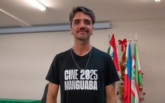 Diego Jr ministra oficina no Cine Manguaba
