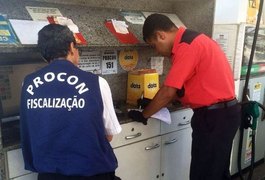 Procon Alagoas notifica postos de combustíveis por prática de cobrança abusiva