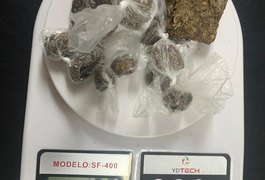 Adolescente á apreendido por ato infracional análogo ao crime de tráfico de drogas, em Taquarana