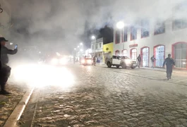 Simulação de assalto a banco é realizada no centro de Maceió