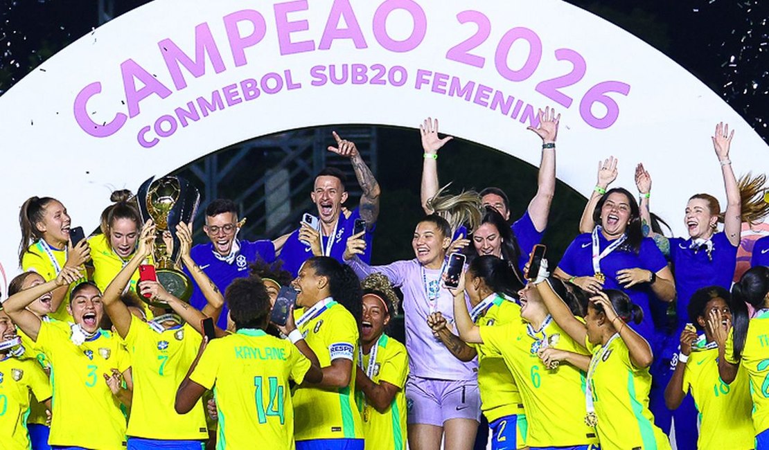 Brasil é campeão sul-americano sub-20 feminino