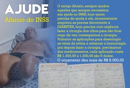 Ex-funcionário do INSS necessita de ajuda para custear medicamentos antes de cirurgia na visão