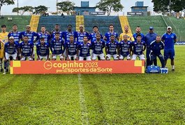 Cruzeiro de Arapiraca empata com o Guarani-SP em 0 a 0 e está eliminado da Copa SP 2023