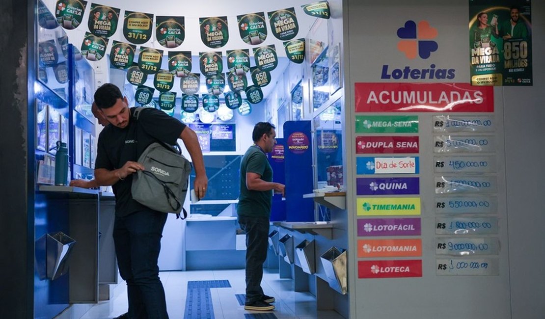 Mega-Sena acumula mais uma vez e prêmio principal vai para R$ 105 milhões