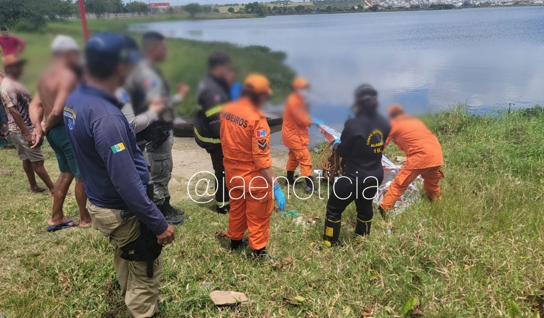 Corpo masculino é encontrado boiando no Lago da Perucaba, em Arapiraca