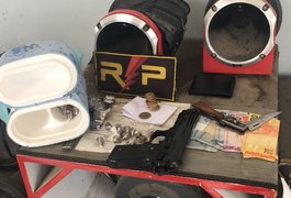 Casal é detido por tráfico de drogas em Arapiraca