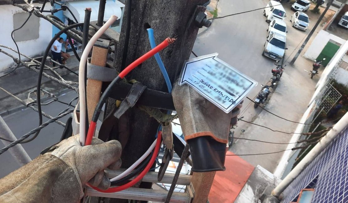 Supermercado é autuado pela terceira vez por furto de energia, em Maceió