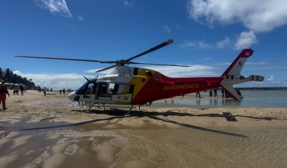 Idosa morre após sofrer mal súbito na praia da Barra de São Miguel