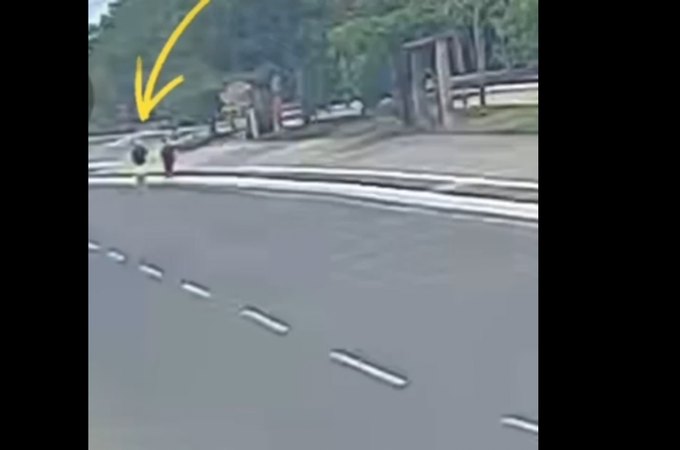 Vídeo. Câmeras registram momento em que mulher é levada para área de mata no Bosque das Arapiracas