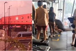 Homem morre após passar mal enquanto se exercitava em academia de Fortaleza