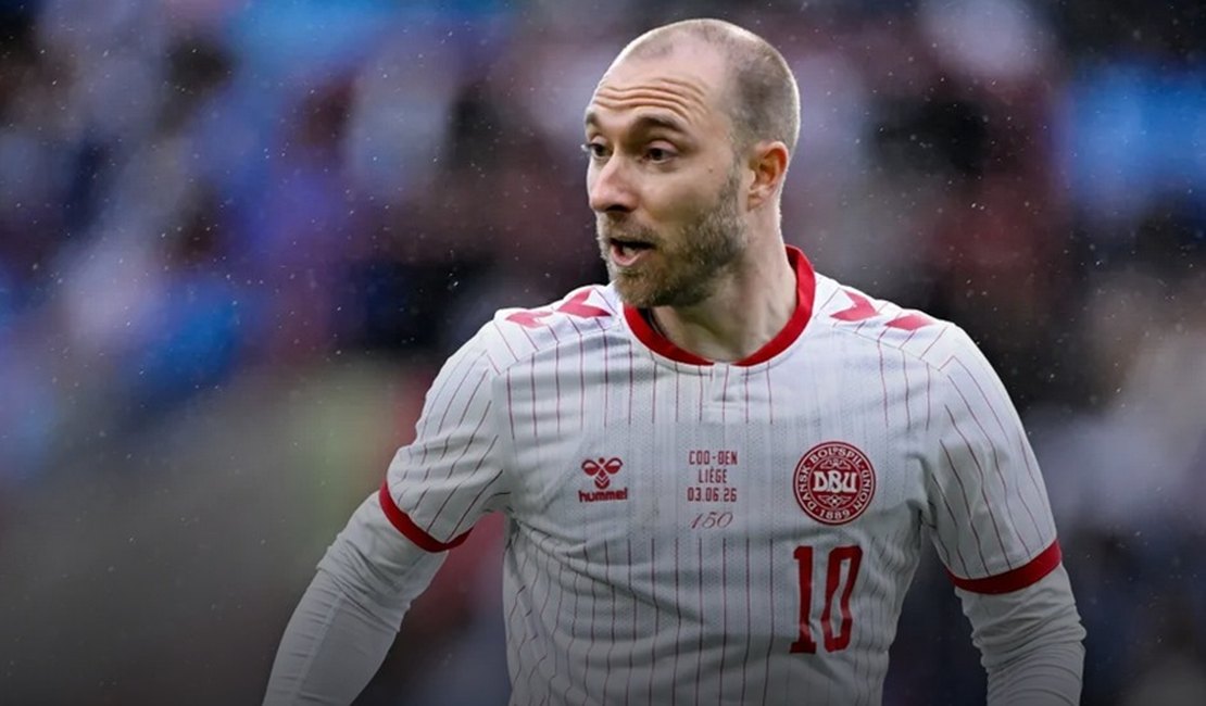 Eriksen tem novo mal súbito e cai em campo durante amistoso da Dinamarca