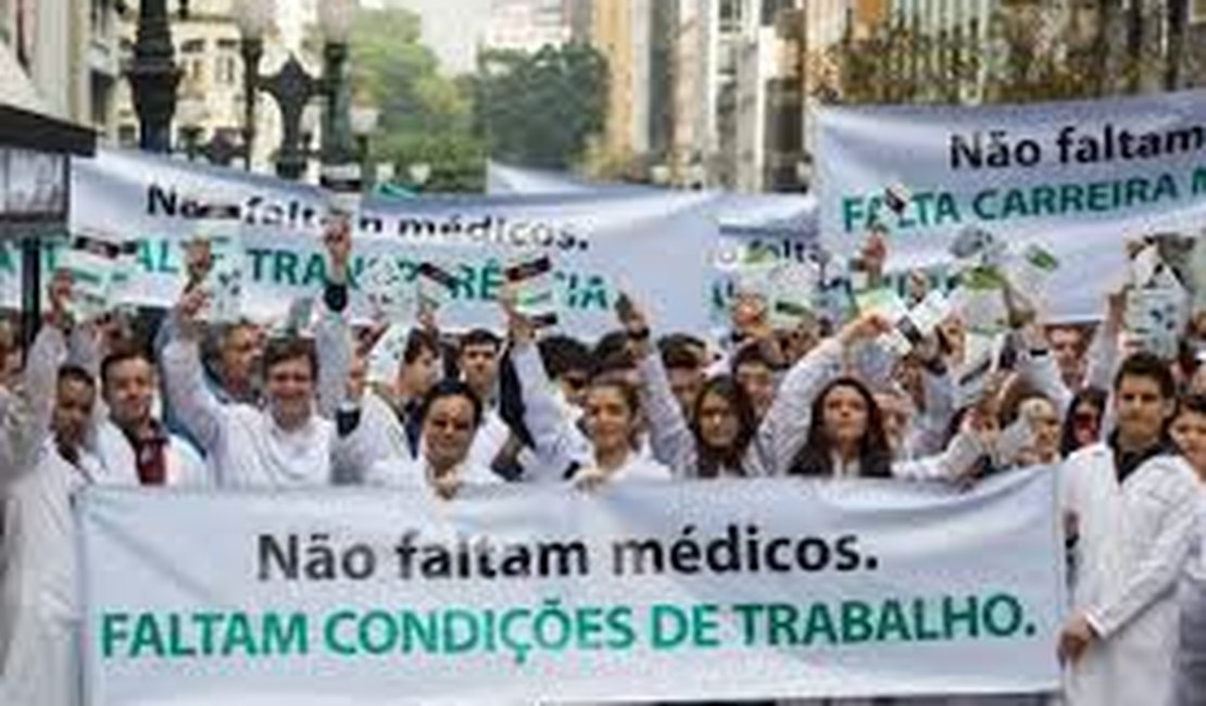 Médicos fazem protestos hoje em todo o país