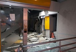 Criminosos invadem agência bancária em Traipu e explodem caixas eletrônicos