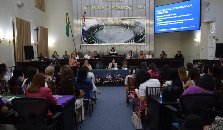 Sessão da Assembleia Legislativa de Alagoas ﻿discute fortalecimento do combate à violência contra a mulher