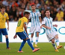 Brasil e Argentina se enfrentam hoje pelas eliminatórias da Copa de 2018