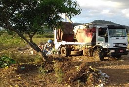 Lixão desativado em Palmeira dos Índios volta a receber resíduos do município