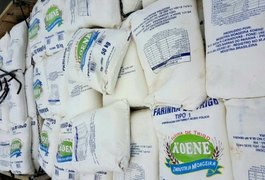 Operação apreende 18 toneladas de Farinha de Trigo irregular em Arapiraca