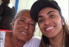 Melhor do mundo, Marta é recebida com festa em Dois Riachos