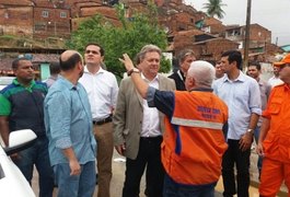 Equipe do Ministério das Cidades visita áreas afetadas pelas chuvas