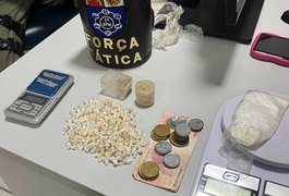 Força Tática Do 1° Bpm prende indivíduo por tráfico de drogas no bairro da Levada