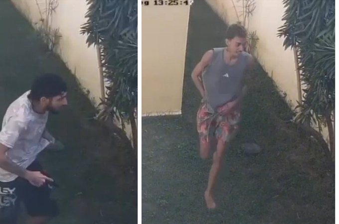 Suspeitos de assassinar jovem de 19 anos são flagrados por câmeras durante fuga e invasão de casas em Maceió