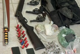 Operação conjunta apreende quatro armas no Agreste alagoano