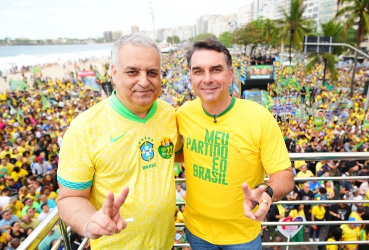 Alfredo Gaspar destaca Nordeste e combate ao crime e à corrupção, no lançamento da campanha de Flávio a presidente
