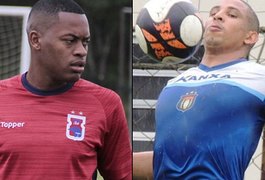 Atacante Rafael Costa e zagueiro Márcio são os novos reforços do CRB