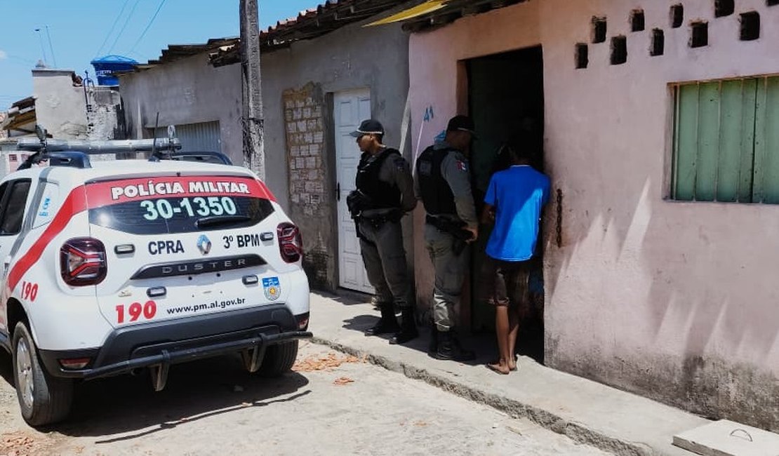 Discussão por televisão termina em ameaça e mobiliza polícia no Conjunto Frei Damião, em Arapiraca