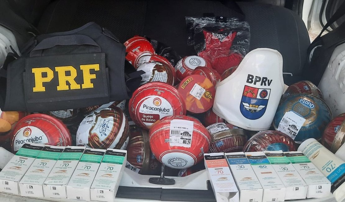 Suspeitos de furtar supermercados em Pernambuco é preso em Alagoas