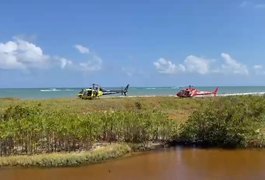 Vídeo. Homem morre após sofrer mal súbito enquanto brincava com criança na Lagoa do Pau, em Coruripe